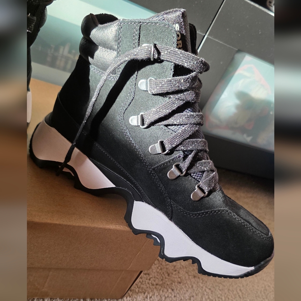 Sorel Kinetic Impact Conquest Plus Waterproof Sneaker Boot - Picture 6 of 11